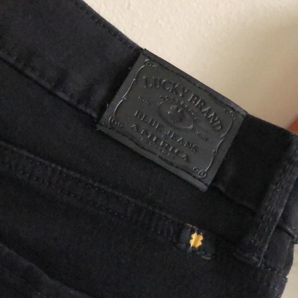 Lucky Brand Distressed Black Jeans - Picture 4 of 4